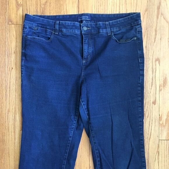 Talbots Simply Flattering 5 Pocket Jeans | Size 16P - Picture 2 of 7